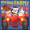 Beep Beep Farm!: Board Book with Squeaky Toy