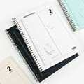 핑크풋 2분할 수학 연습장 랜덤출고 190X260mm