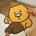 카카오 춘식이 마우스패드 엄지척 222X207mm