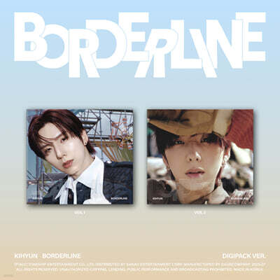 기현 - EP : BORDERLINE [DIGIPACK VER.][2종 중 1종 랜덤발송]