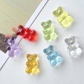 50개 곰돌이 젤리 파츠 키캡키링 만들기 부자재 DIY 재료 클리커 데코덴 커스텀 캐릭터 장식