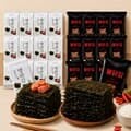 하동 녹차 명란김 12봉 + 매콤하게 맛있는 불닭김 식탁김 12봉(총 24봉)