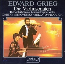 Dmitry Sitkovetsky / Bella Davidovich 그리그: 바이올린 소나타 (Grieg: Violin Sonatas Nos. 1-3, Op. 8, 13 &amp; 45) 드미트리 시트코베스키