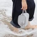 클리어 스윔 파우치 실버 젤리 비치백