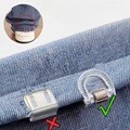 바지밑단클립 2세대 청바지 허리 바지단 줄이기 클립 밑단 기장 셀프 옷수선 길이 고정 클립