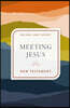 NKJV Meeting Jesus New Testament, Paperback, Red Letter, Comfort Print