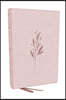 Nkjv, End-Of-Verse Reference Bible, Personal Size Large Print, Pink Leathersoft, Thumb Indexed, Red Letter, Comfort Print: Holy Bible, New King James