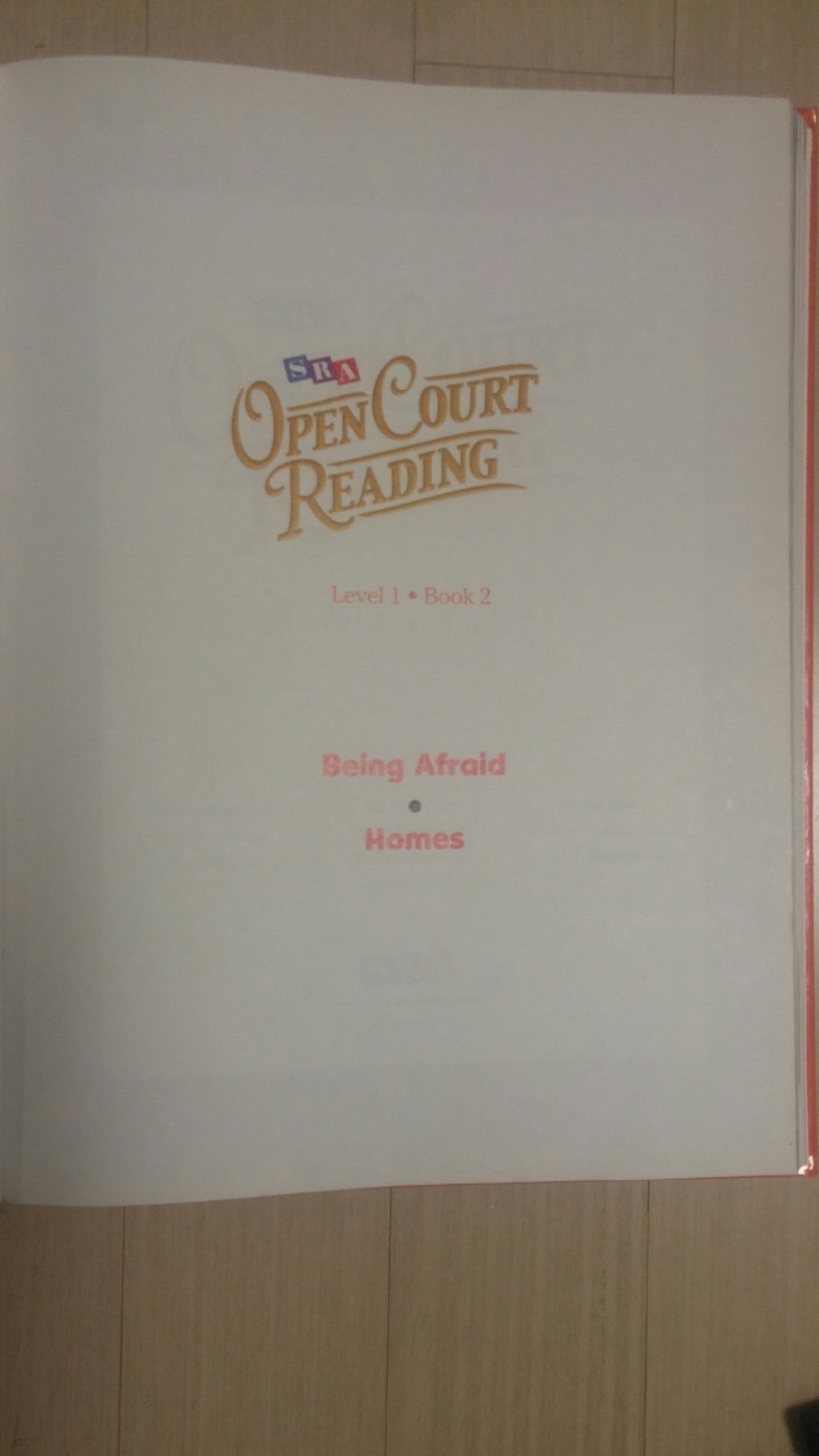 OPEN COURT READING Level1, Book2