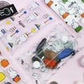 미피 미니미 클리어 파우치/투명 소지품 수납 키링 가방장식 다용도 케이스
