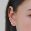 제이로렌 미니 드리즐 실버 귀걸이 M04047