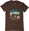 핑크 플로이드 티셔츠 (Pink Floyd - Animals Album Cover - Heavy Cotton T-Shirt - XL Chocolate)