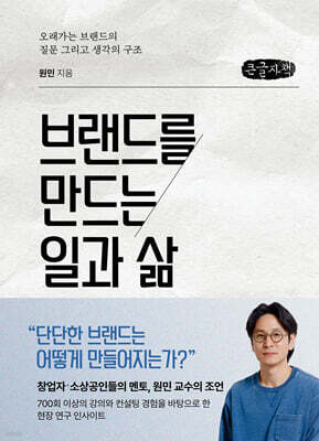 브랜드를 만드는 일과 삶 (큰글자책)