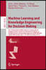 Machine Learning and Knowledge Engineering for Decision Making: The 17th International Flins Conference on Fuzzy Logic for Intelligent Systems and the