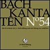 바흐: 칸타타 54집 (Bach: Cantata Vol.54)(CD) - Rudolf Lutz
