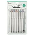 [알앤비]PILOT 파이롯트 쥬스플러스 젤잉크 중성볼펜 0.4mm 8색세트 juice plus