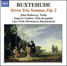 John Holloway 북스테후테: 실내악 작품 2집 - 트리오 소나타 (Buxtehude: 7 Trio Sonata op.2)