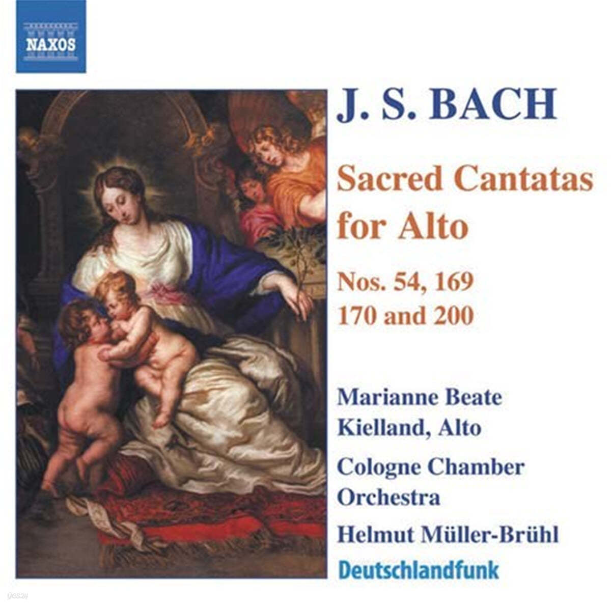 Helmut Muller-Bruhl 바흐: 알토를 위한 칸타타 1집 (J.S.Bach: Sacred Cantatas for Alto Vol. 1) 