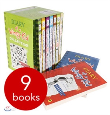 Diary of Wimpy Kid Collection Box Set : #1~8 &amp; Do-It-Yourself Book