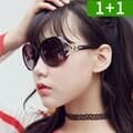1+1 패션 선글라스 여성 자외선차단 여우 썬글라스