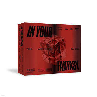 에이티즈 (ATEEZ) - 2025 WORLD TOUR [IN YOUR FANTASY] IN INCHEON DVD