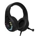 앱코 X23 노이즈캔슬링 RGB LED 초경량 USB 게이밍 헤드셋 (블랙, 정품)