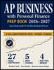 AP Business with Personal Finance Prep Book 2026-2027: Visual Study Guide for the New Bluebook AP Exam with Practice Tests, Case Studies, MCQs, FRQs,