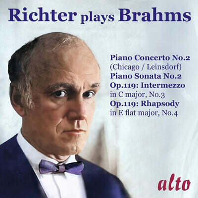 Erich Leinsdorf 브람스: 피아노 협주곡 2번, 피아노 소나타 2번 외 (Brahms: Richter Plays Brahms)