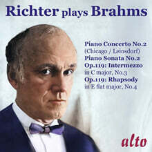 Erich Leinsdorf 브람스: 피아노 협주곡 2번, 피아노 소나타 2번 외 (Brahms: Richter Plays Brahms)