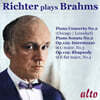 Erich Leinsdorf 브람스: 피아노 협주곡 2번, 피아노 소나타 2번 외 (Brahms: Richter Plays Brahms)