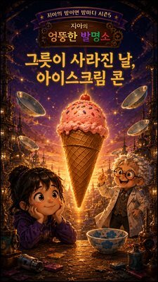 마음치유동화 <지아의 밤이면 밤마다> 시즌5: 2화 그릇이 사라진 날, 아이스크림 콘