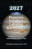 2027 Planetary Astrology Calendar Day Planner Edition
