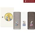 송월 달이별이 복토끼 자수 호텔수건 1매 선물세트