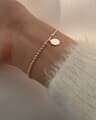 [925 Silver] Chili bracelet C 17