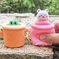 귀여운 말랑이 키링 스퀴시 스트레스볼 부드러운 인형 키홀더 가방 열쇠고리 피젯토이
