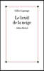 Le Bruit de la neige