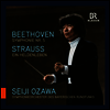 베토벤: 교향곡 5번 & R.슈트라우스: 영웅의 생애 (Beethoven: Symphony No.5 & R.Strauss: Ein Heldenleben)(CD) - Seiji Ozawa