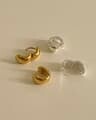 [925 Silver] Daymoon earring E 65
