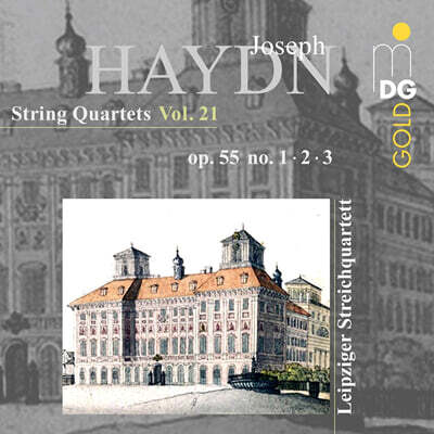 Leipziger Streichquartett 하이든: 현악 사중주 21집 (Haydn: String Quartets Vol.21 - Op.55 No.1, 2, 3)