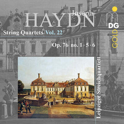 Leipziger Streichquartett 하이든: 현악 사중주 22집 (Haydn: String Quartets Vol.22 - Op.76 No.1, 5, 6)