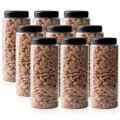 냉장고 ALL 원형(블랙) 씨리얼 보관용기 1500ml (특) X 9개입