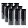 냉장고 ALL 원형(블랙) 보관용기 1000ml (대) X 9개입