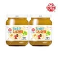 [오뚜기] LIGHT&JOY 당을줄인 청송사과쨈 290g x 2개