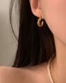 [써지컬] Twist earrings E 108