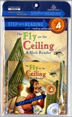 Step Into Reading 4 : The Fly on the Ceiling: A Math Reader (Book+CD)