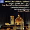 Mario Castelnuovo-Tedesco ? Piano Concertos Nos. 1 and 2, Four Dances From 'Love's Labour's Lost'