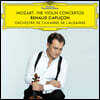 Renaud Capucon 모차르트: 바이올린 협주곡 전곡 (Mozart: The Violin Concertos) [2023년 DEUTSCHE GRAMMOPHON EU발매반][미개봉][무료배송]