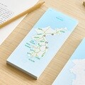 뮤니드 한반도지도 핸디 메모패드