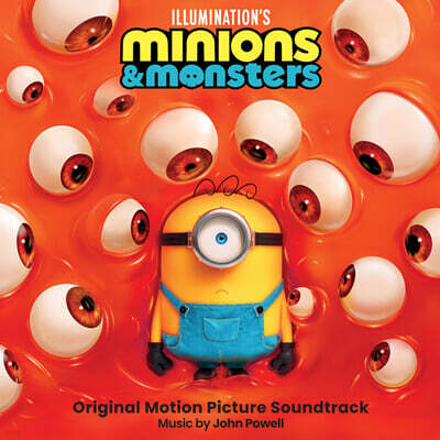 미니언스 & 몬스터 영화음악 (Minions & Monsters OST by John Powell) [옐로우 & 스카이블루 컬러 2LP]