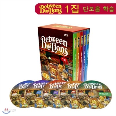 [파닉스 명품] 비트윈 더 라이온스 DVD 1집 (DVD 5장)