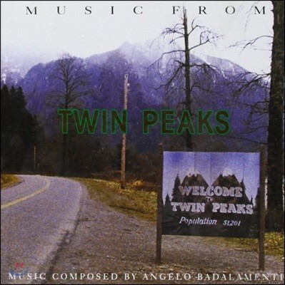 데이빗 린치의 TV 시리즈 '트윈 픽스' 음악 (Twin Peaks OST by Angelo Badalamenti 안젤로 바달라멘티) [LP]